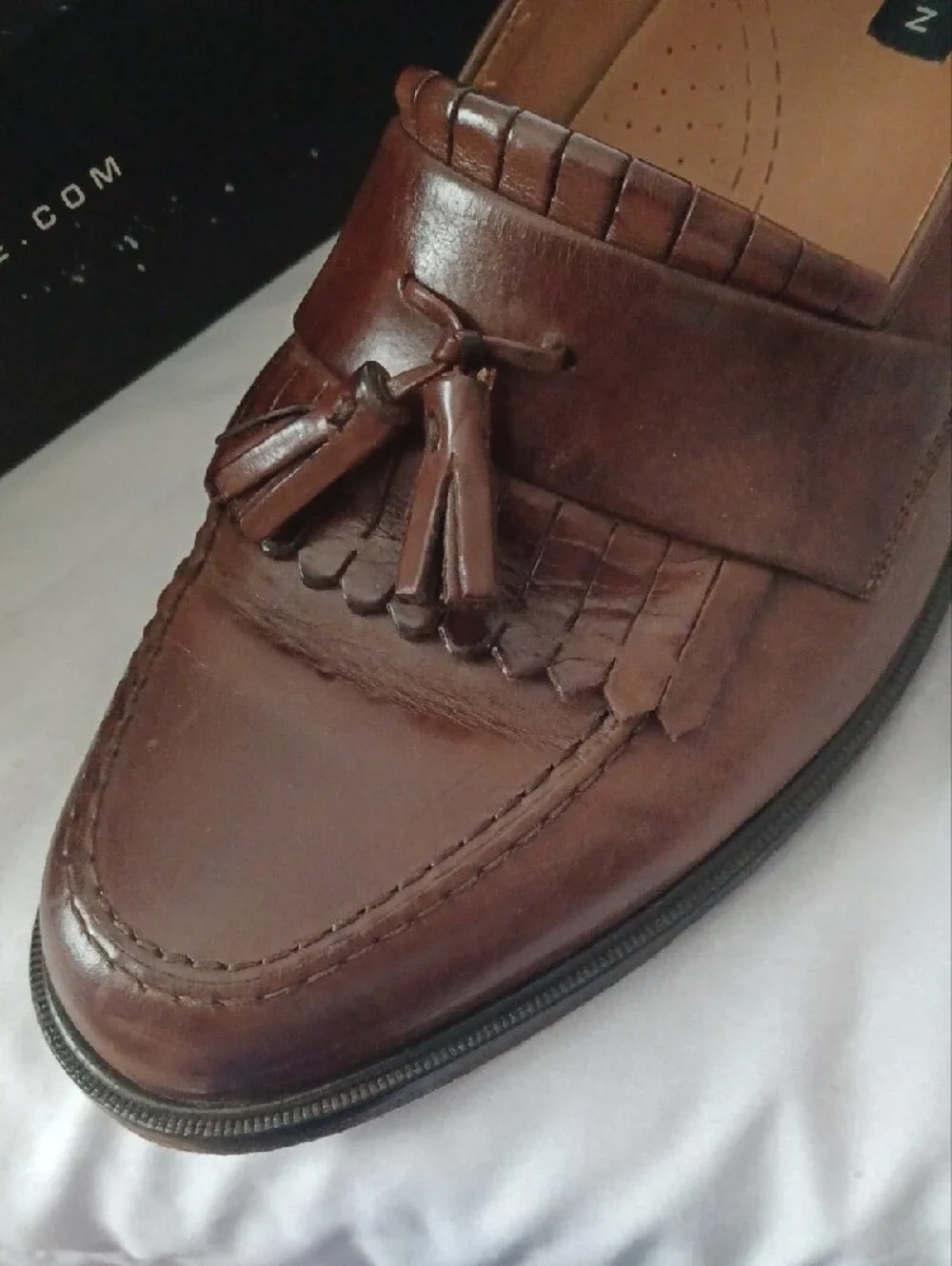 Bostonian brown leather
